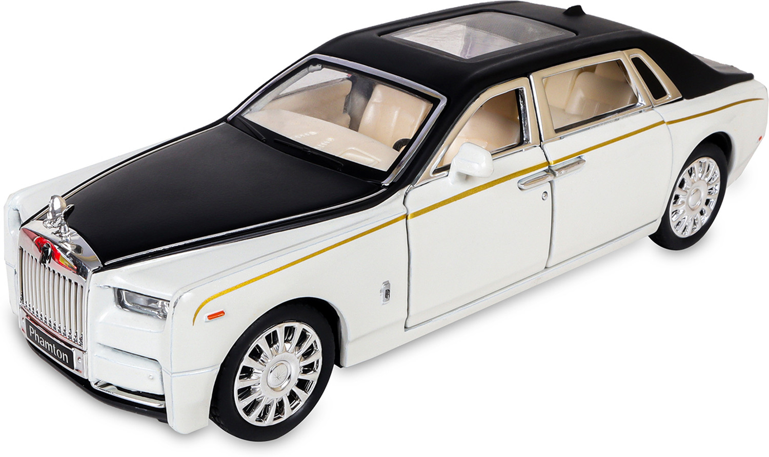 Image of Awesomest Die Cast Realistic Rolls Royce Car with Door Opening Car Toy for Boys