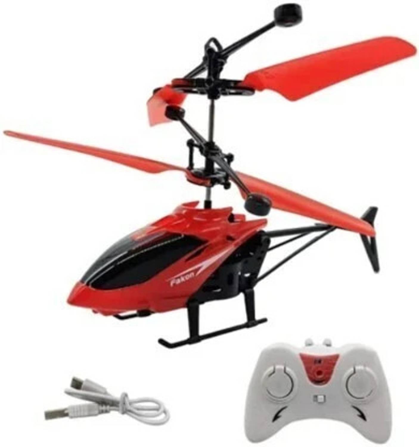 Augustcollection Remote Control Helicopter with USB Chargeable Cable for kids