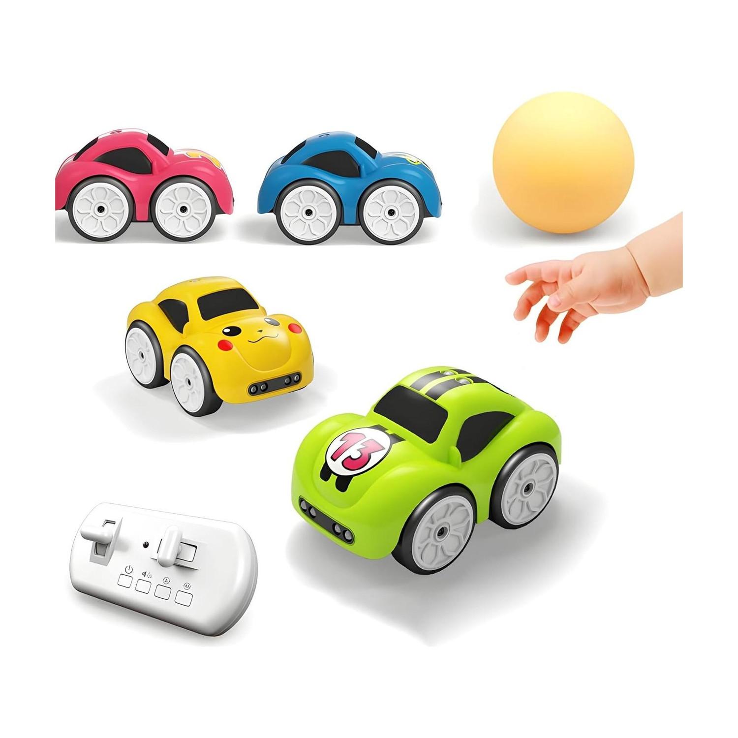 BeautyBazaar World Magic Induction RC Intelligent Sensor Car – 2.4GHz Remote Control Mini Car