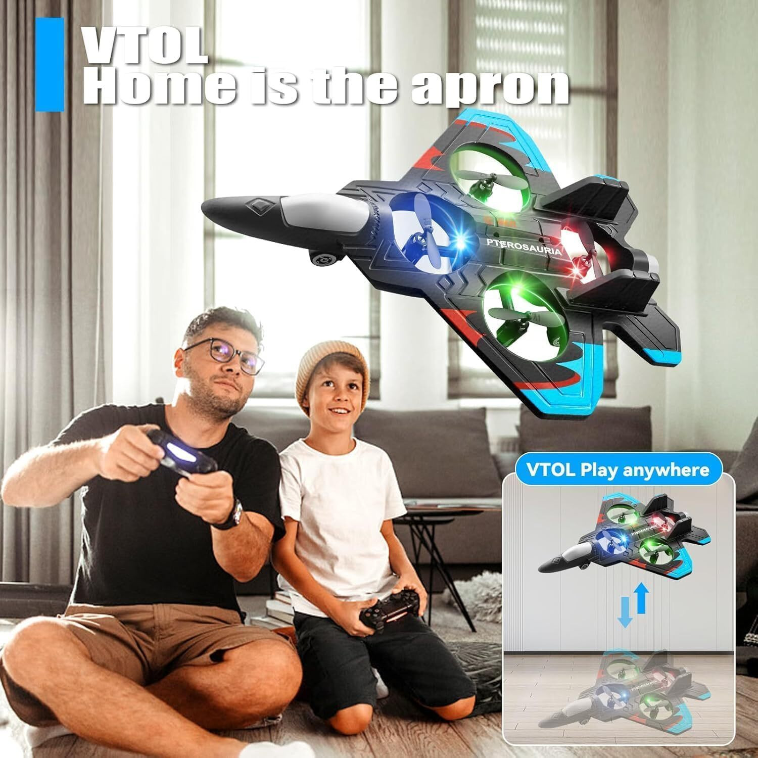 Image of Rumi STAR FIGHTER RC Drone - Fighter Jet