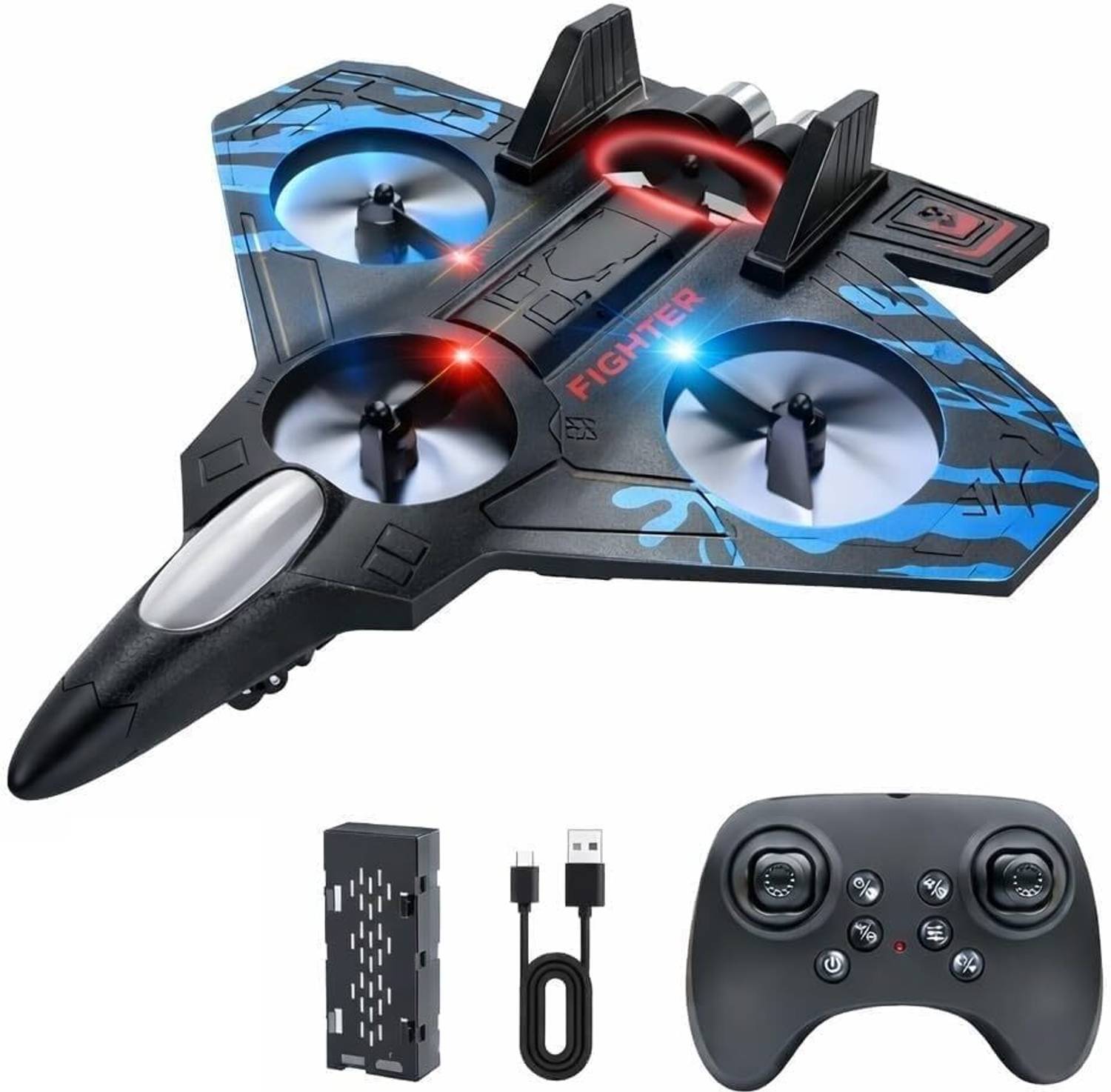 TECHEL Fighter Jet RC Plane X3 - Image 4