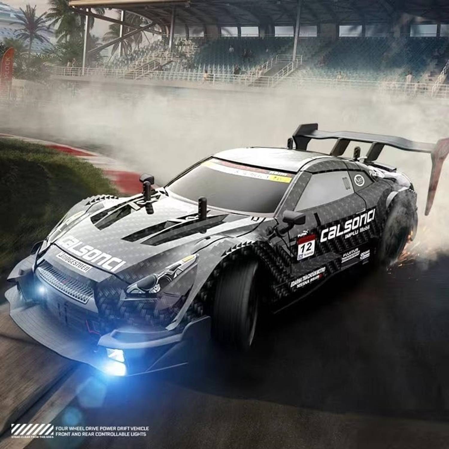PAPASpace 1:24 RC Drift Car 4WD - Image 5