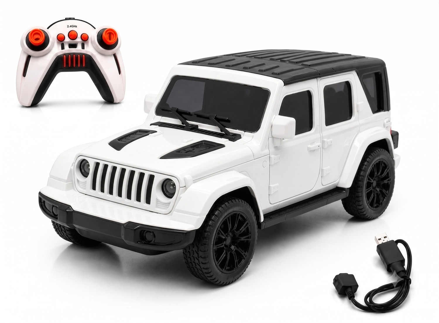 Pick N Nick Toys Thar Roxx R/C Car Toy | 1:16 Scale Off-Road SUV | Mist Smoke Effect, Music