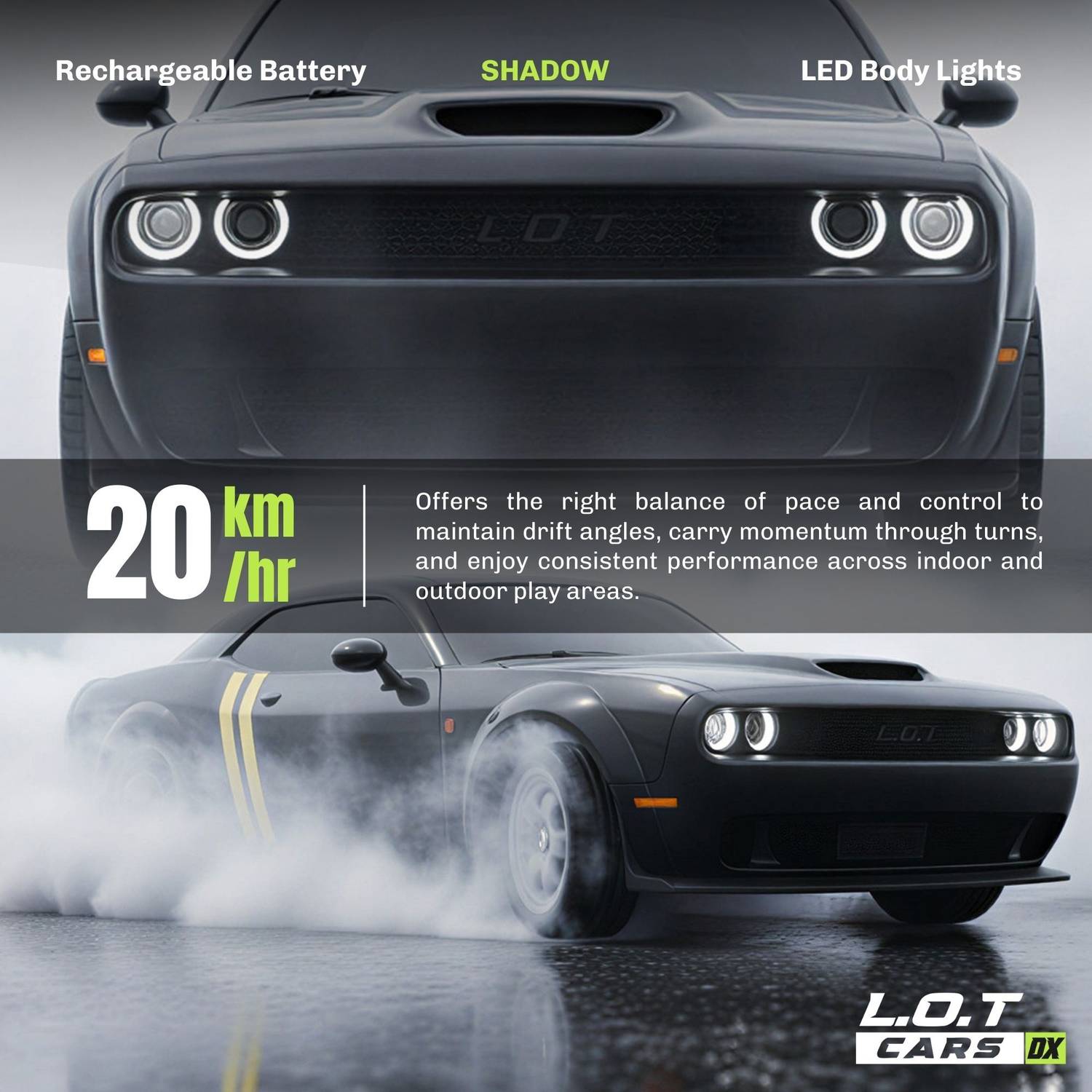 L.O.T CARS Shadow 4WD Drifting RC Car - Image 3