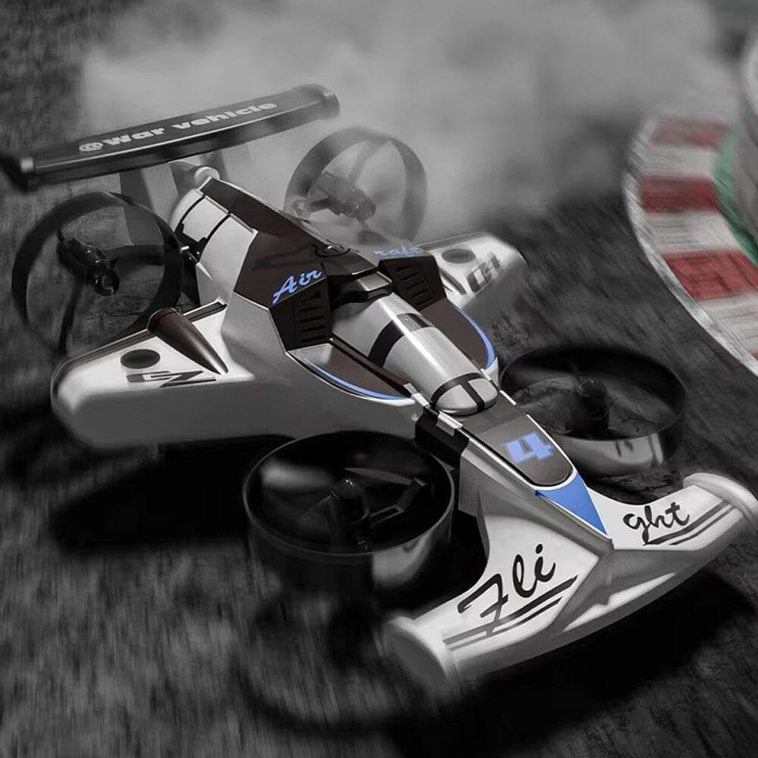 Image of DIRIZO RC Fighter Jet Remote Control Airplane for Kids Adults RC Plane Drone 360 Flip