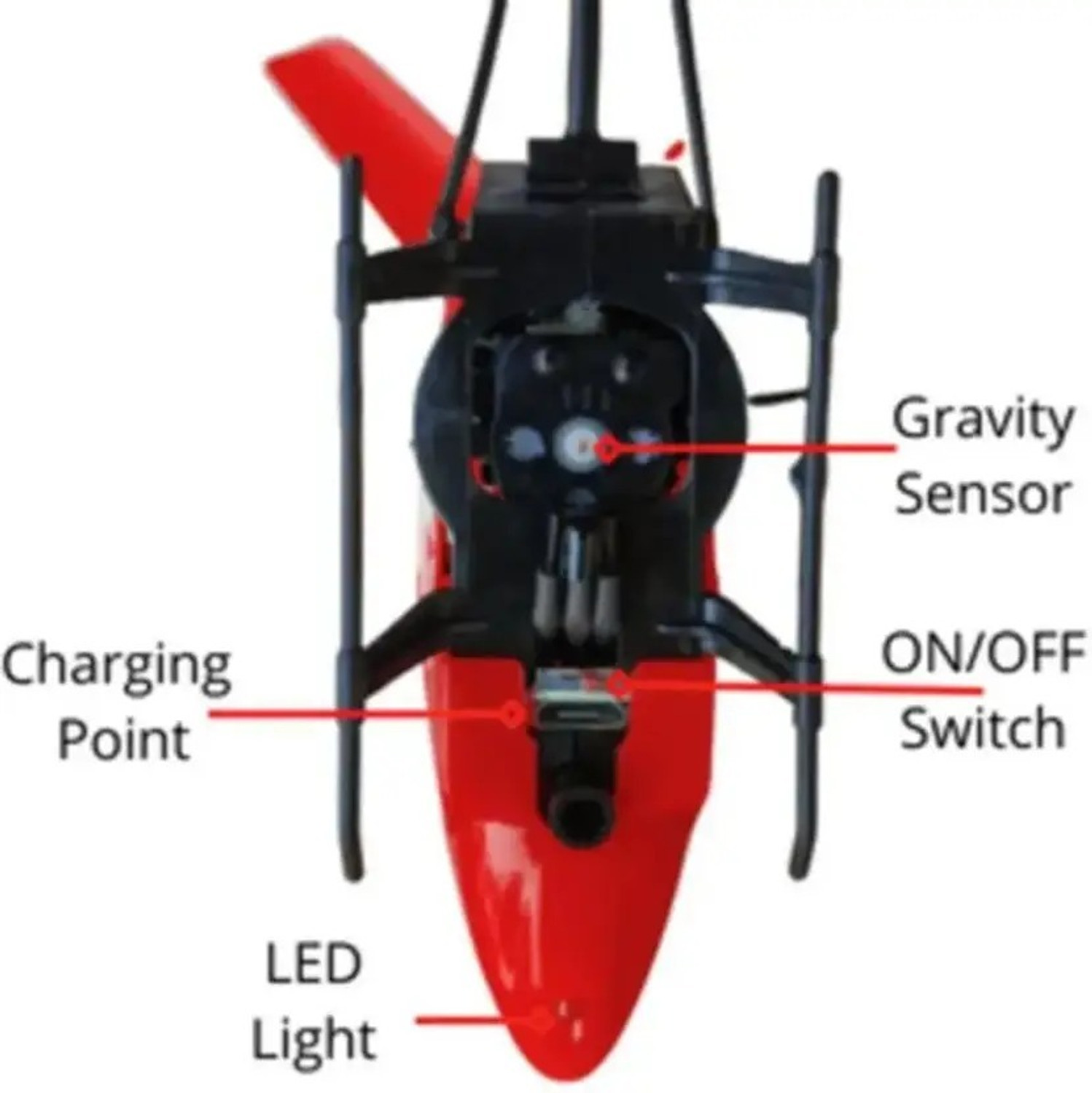 Image of RY Gravity Sensor Toy Remote Control Helicopter for Kids