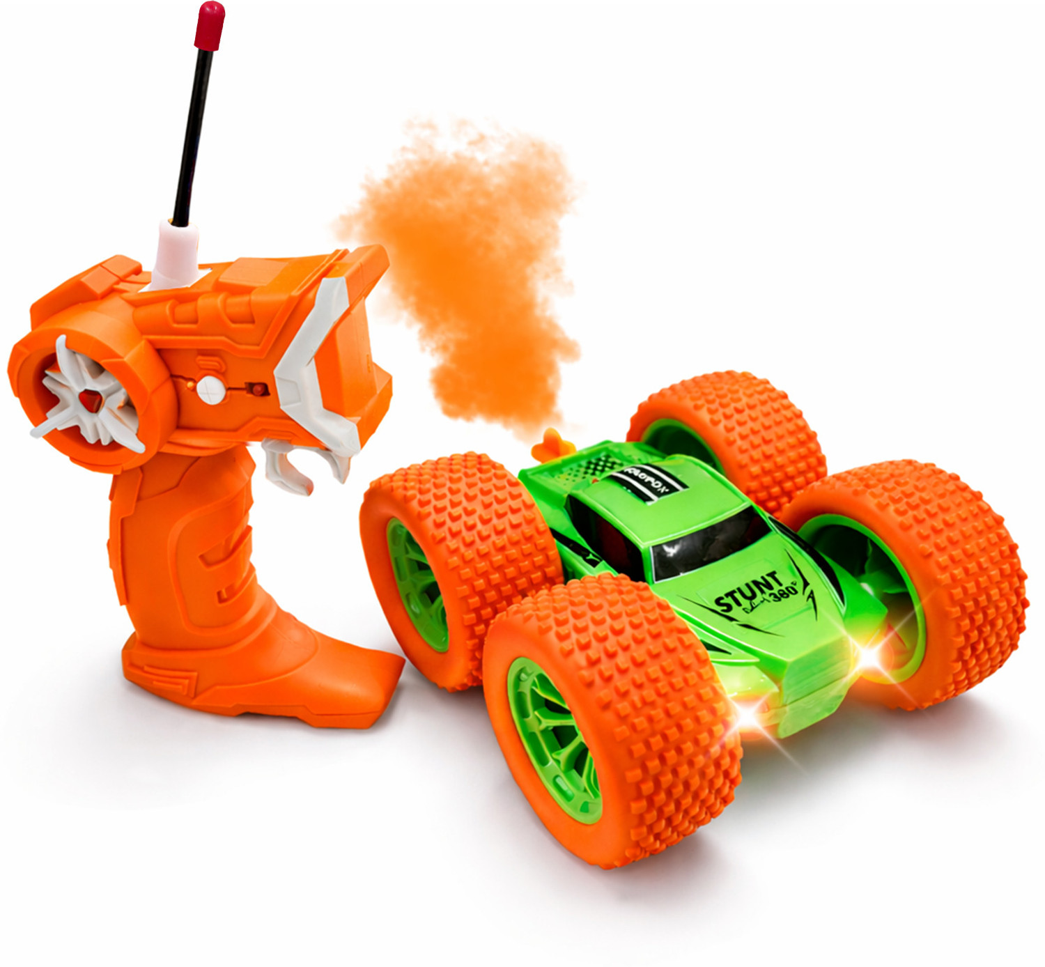 Image of SMART BOY Thunder Rock RC Stunt Car 4WD 360Flip Off Road Remote Control Monster Truck Toy