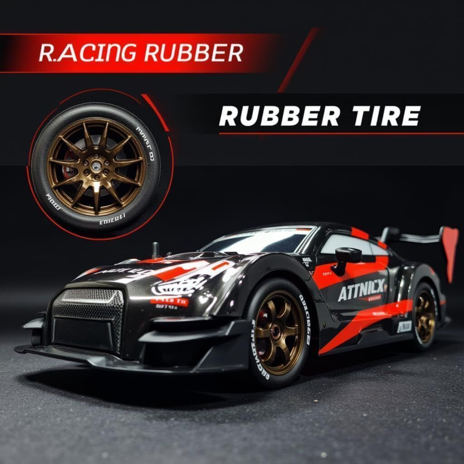 Image of Toofuntoy RC Drift Car for Adults High Speed 4X4 Remote Control car with Speed Adjustment