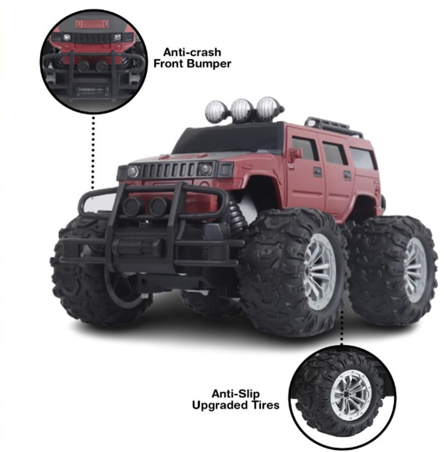 Image of himanshu tex Remote Control Car Headlight Modes Lithium Battery C-Type Charging Black