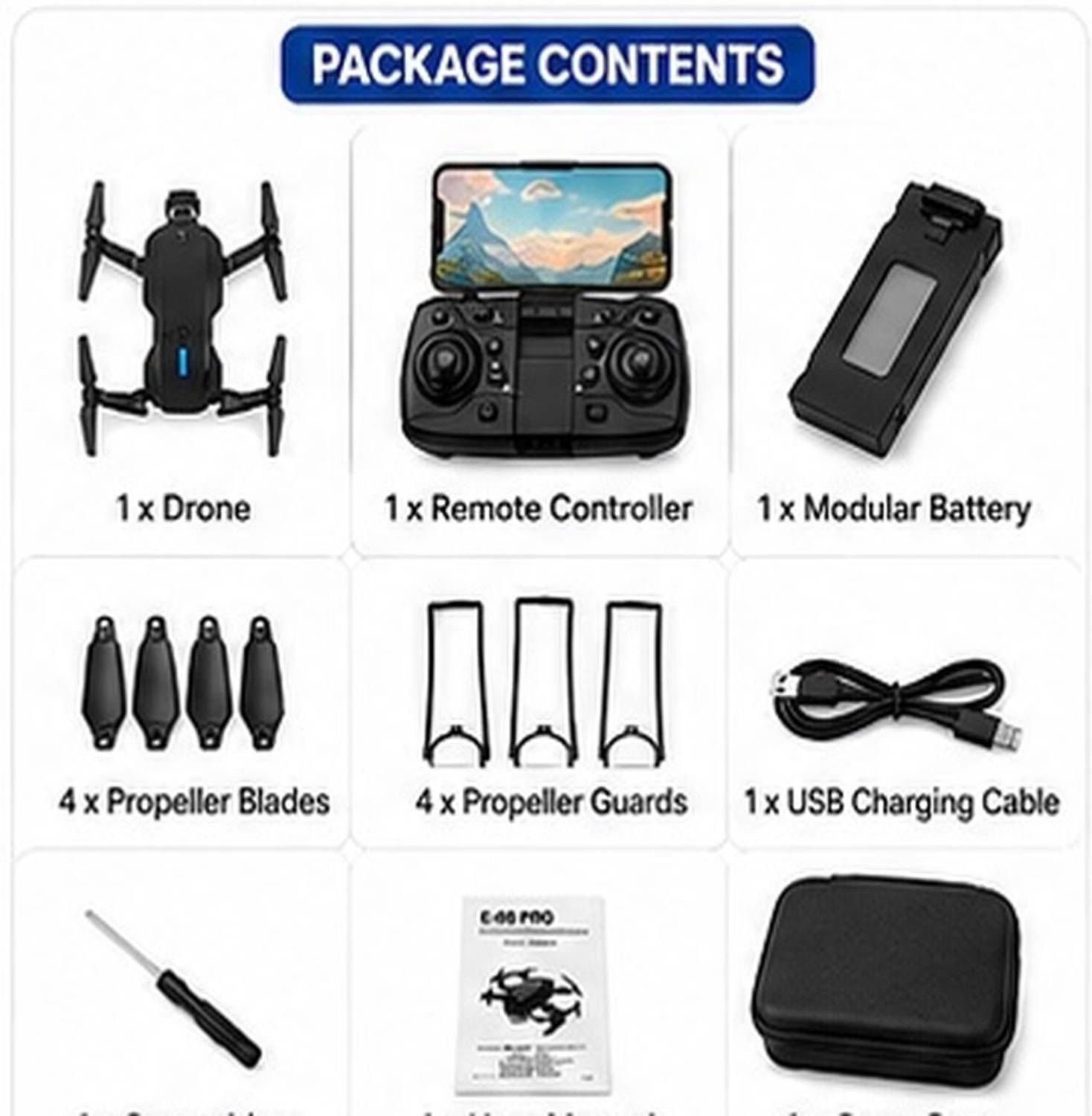Sita 4K Full HD Drone with Dual Camera - Image 4