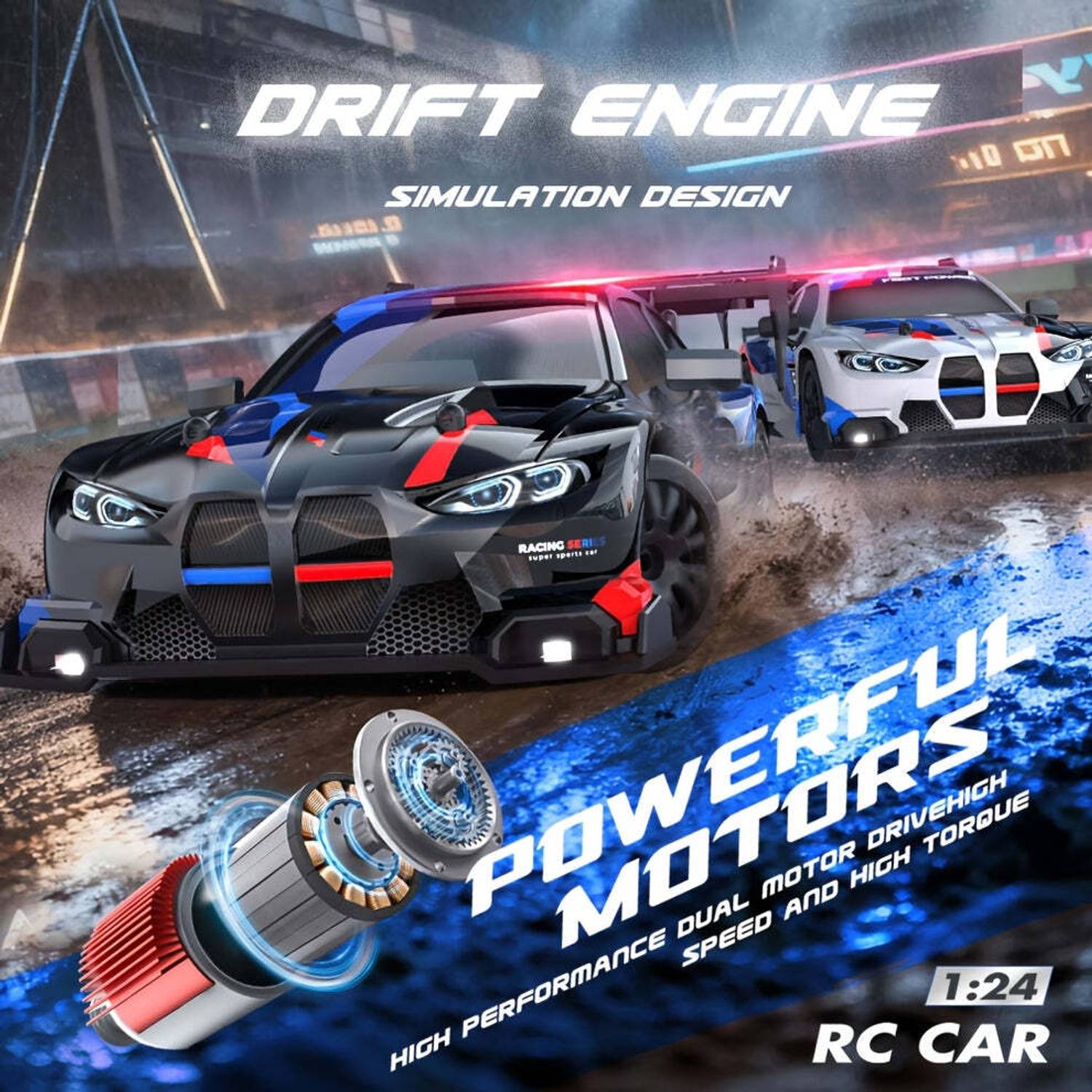 Flytek RC Drift Car 4X4 20KM/H - Image 5