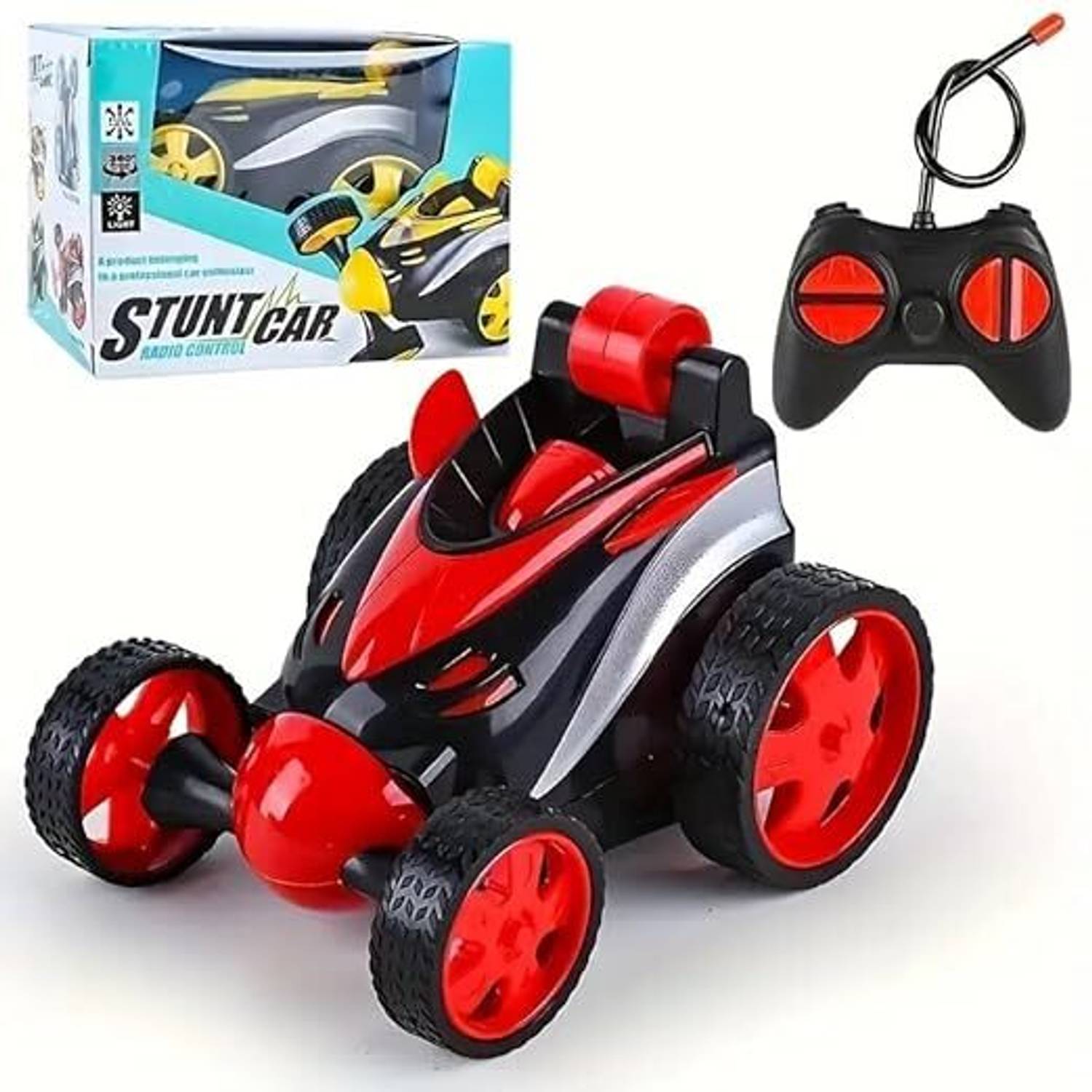 Freedy Stunt Car Electric Drift Rotating Wheel Remote Control Toy - Image 1