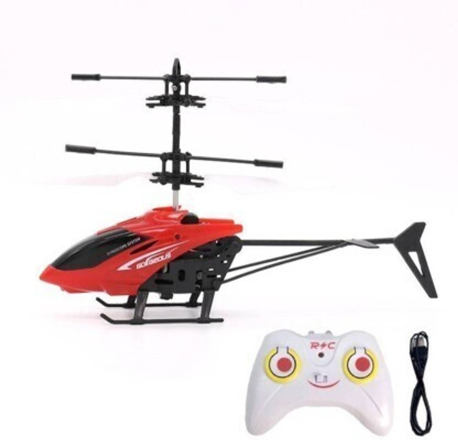 BMT Flying Helicopter With Remote (R) RC Infraed Induction Aircraft