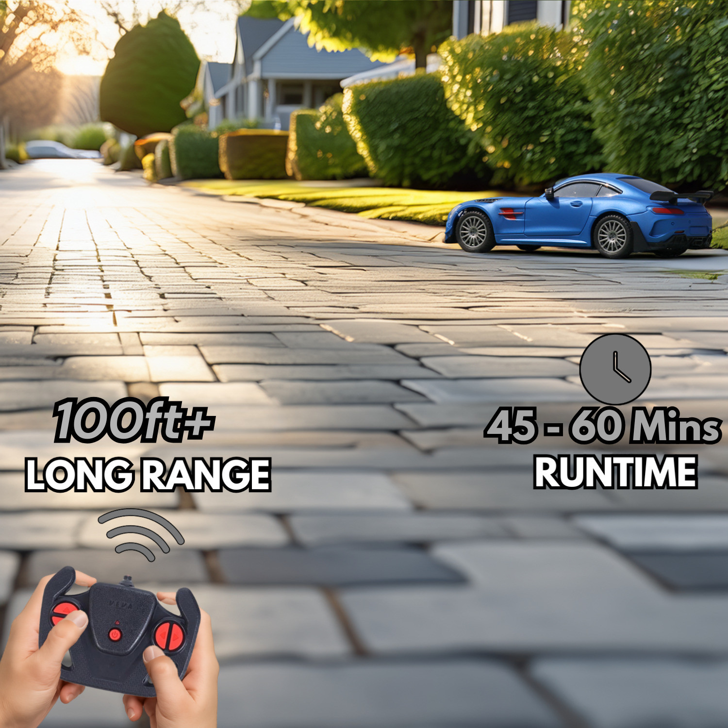 Image of frendo High Speed 1:24 Rechargeable C type charging Mini Remote Control Racing Car