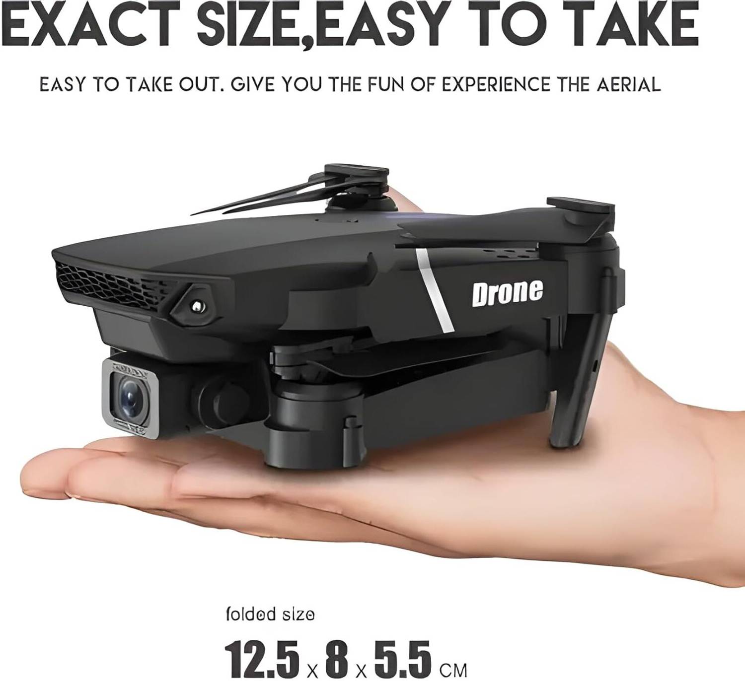 M Kids E88 Foldable Toy Drone - Image 5