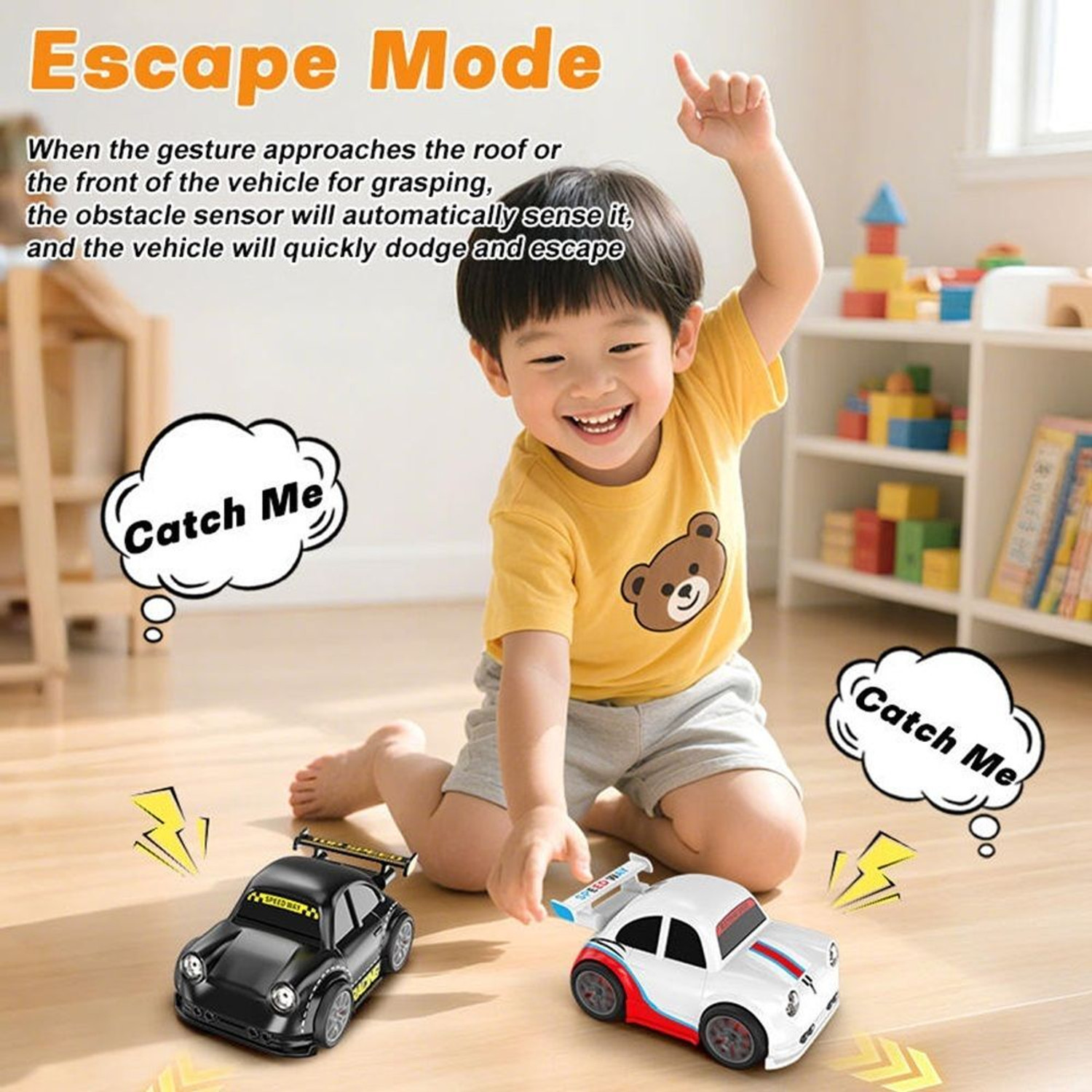 Image of OPINA Mini Multifunctional Drift Remote Control Racing Car Toy(Pack - 1,Random Color) (Multicolor)
