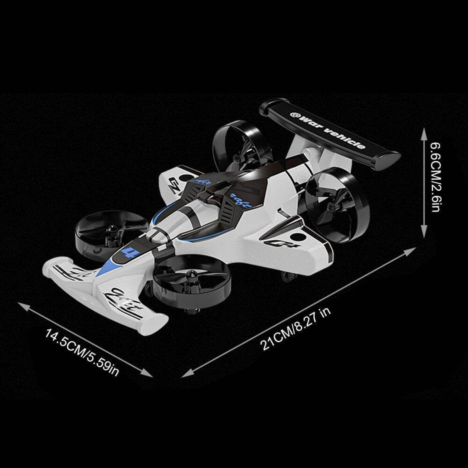 Image of DIRIZO RC Fighter Jet Remote Control Airplane for Kids Adults RC Plane Drone 360 Flip