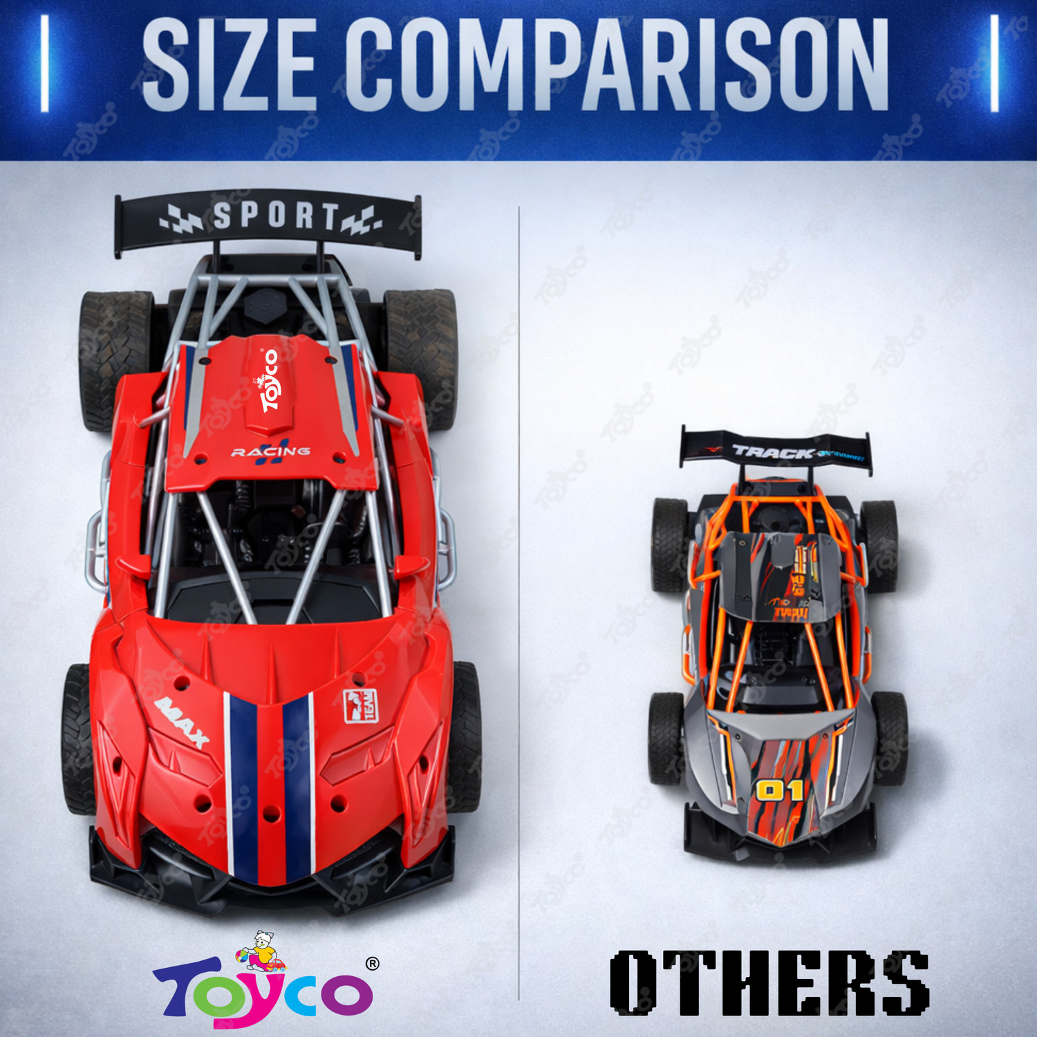 Image of Toyco 2.4GHz Spray Runner Drift Rc Racing with Smoke Remote Control Car for Kids