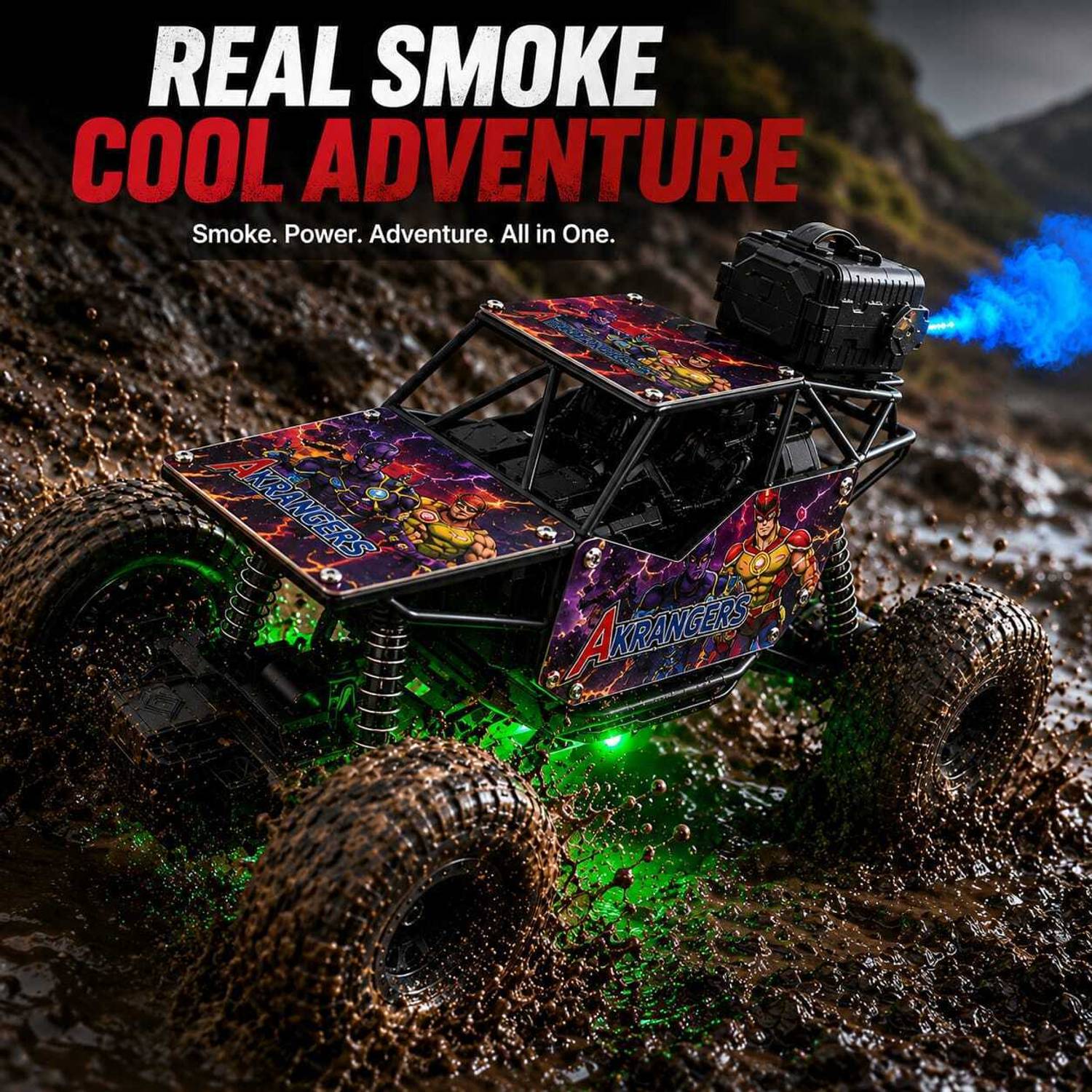 ZUNBELLA 4X4 1:18 Scale Remote Control Drift Car - Image 3