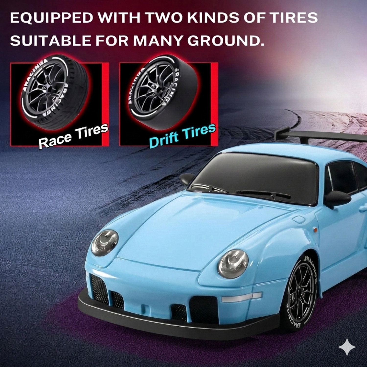 Image of Flytek Rechargeable drift rc car 4x4 rc drift car remote control car 4x4 car for adults