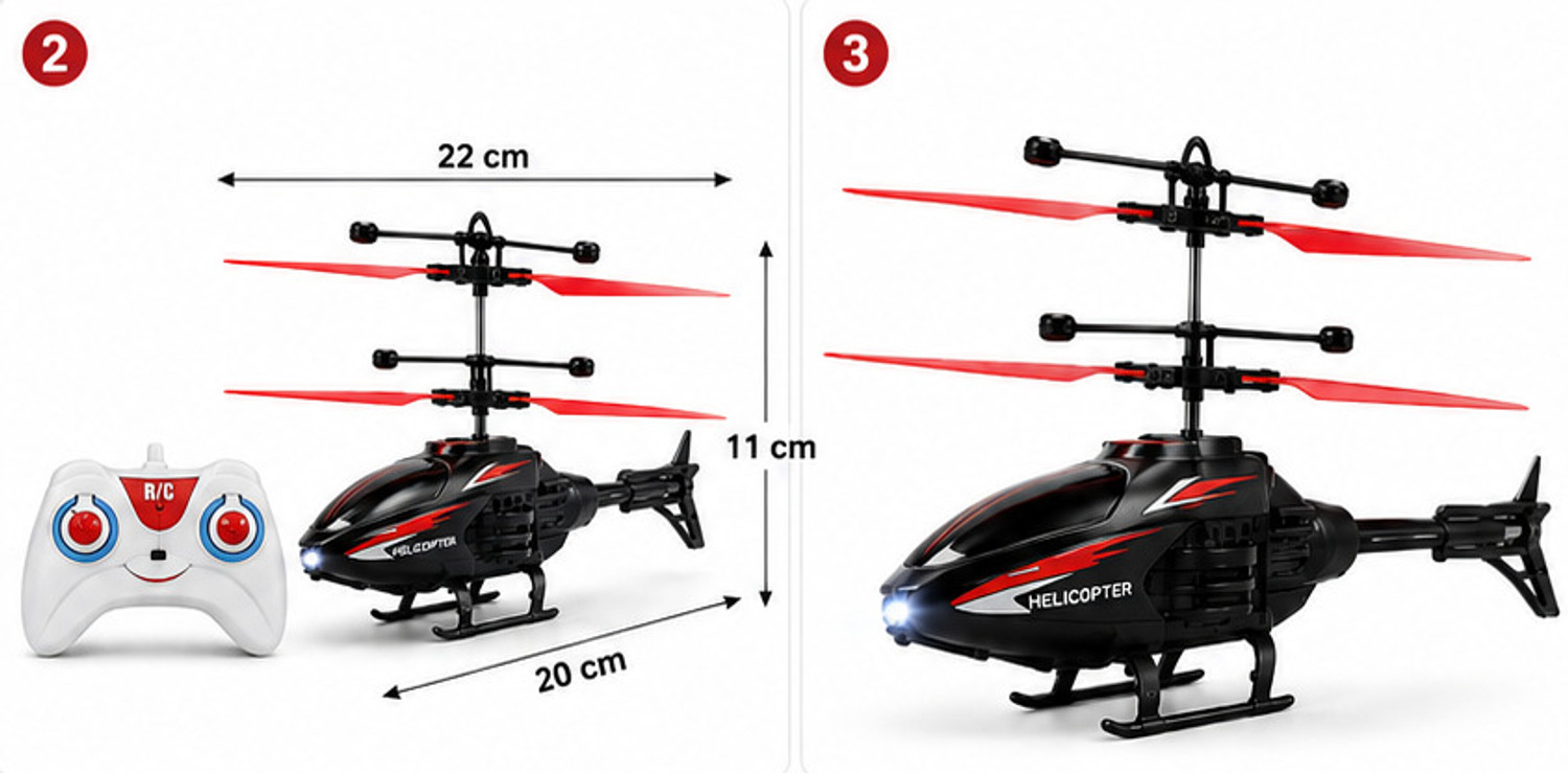 Image of Toyboi Mini RC Helicopter