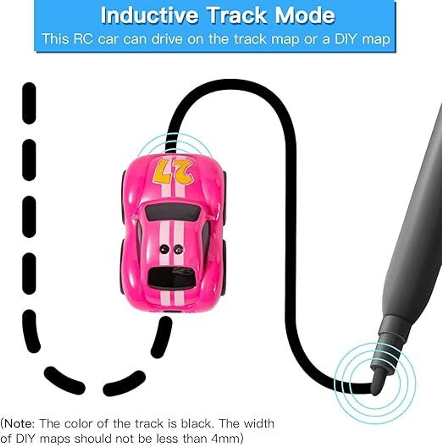 Image of kidsmuch Magic Induction RC Intelligent Sensor Car