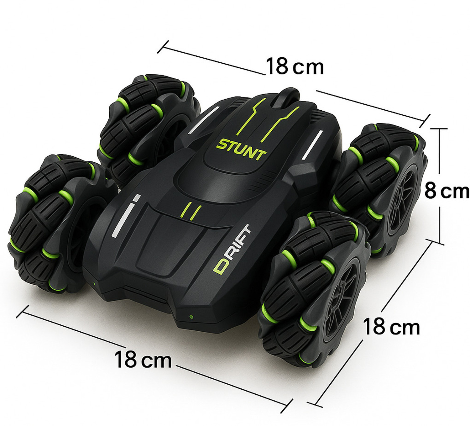 Image of MEMOBEES 360 ROTATING DRIFTER Stunt Car | High Speed | Without Smoke