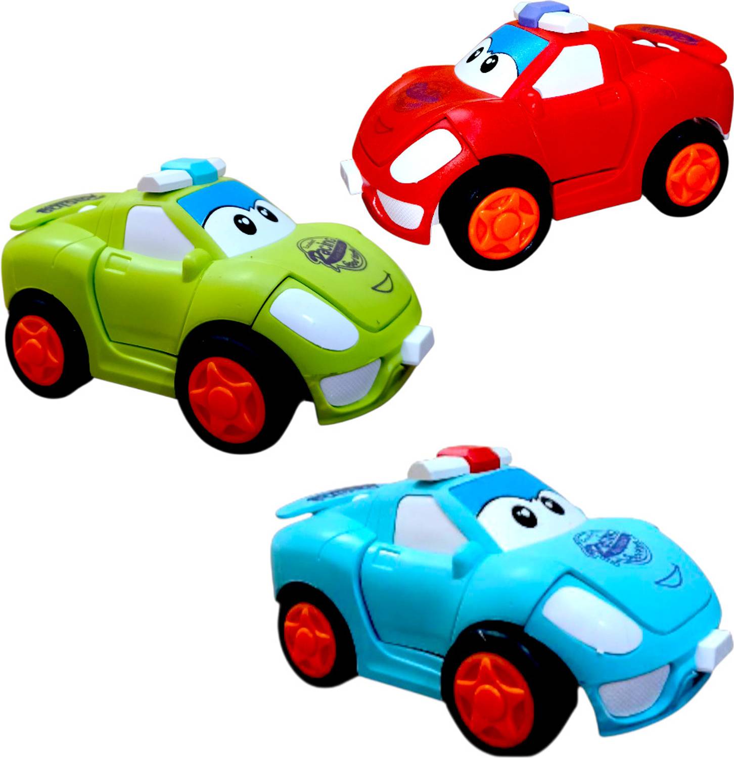ADHVIO Kids Transform car, Pull Back Action Toy Car