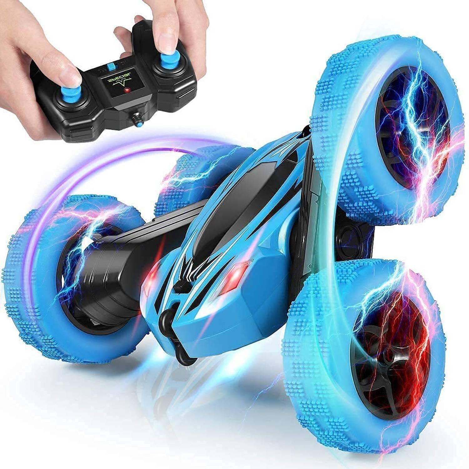 Amaflip Remote Control Stunt RC Cars Drift High Speed Off Road Stunt Car Truck Toy