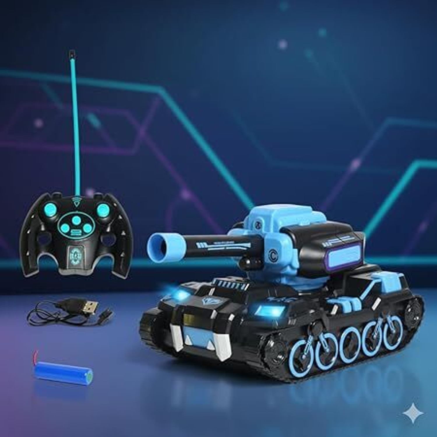 Image of EUPHORIA Remote Control Armored Tank Car