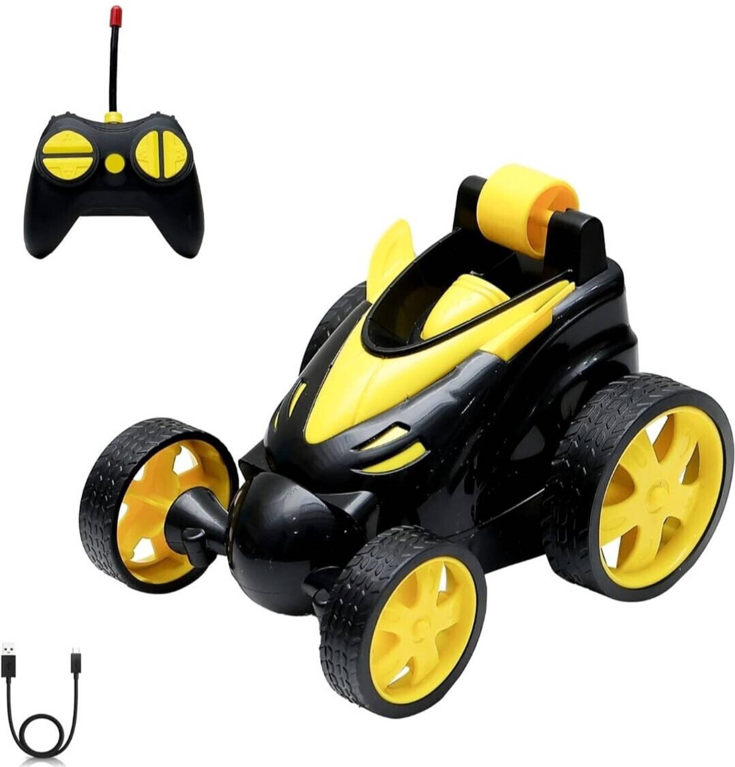 bhuvienterprises stunt car 360 with remote (green)