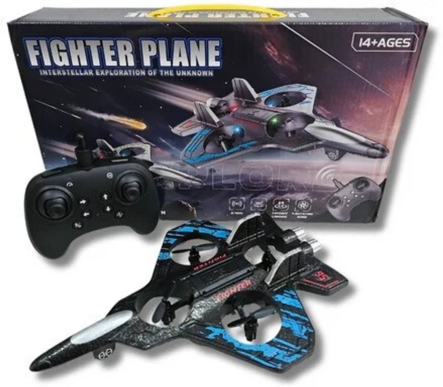 Aastha Remote Controlled Fighter Plane for Beginners, Children & Adults
