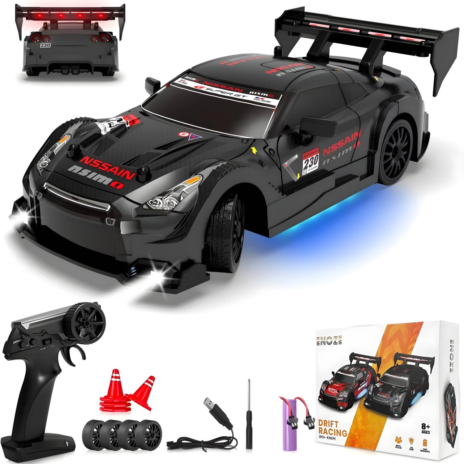 Flytek 4x4 Rechargeable RC Drift Car - Image 1