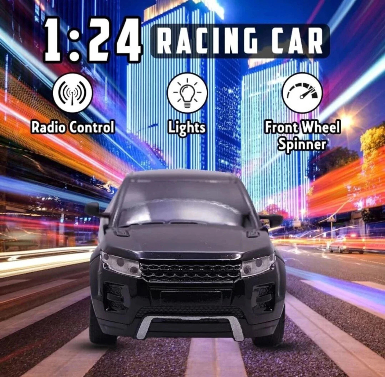 Image of Kunti Narayan Enterprises RC Sports Drift Car Rechargeable