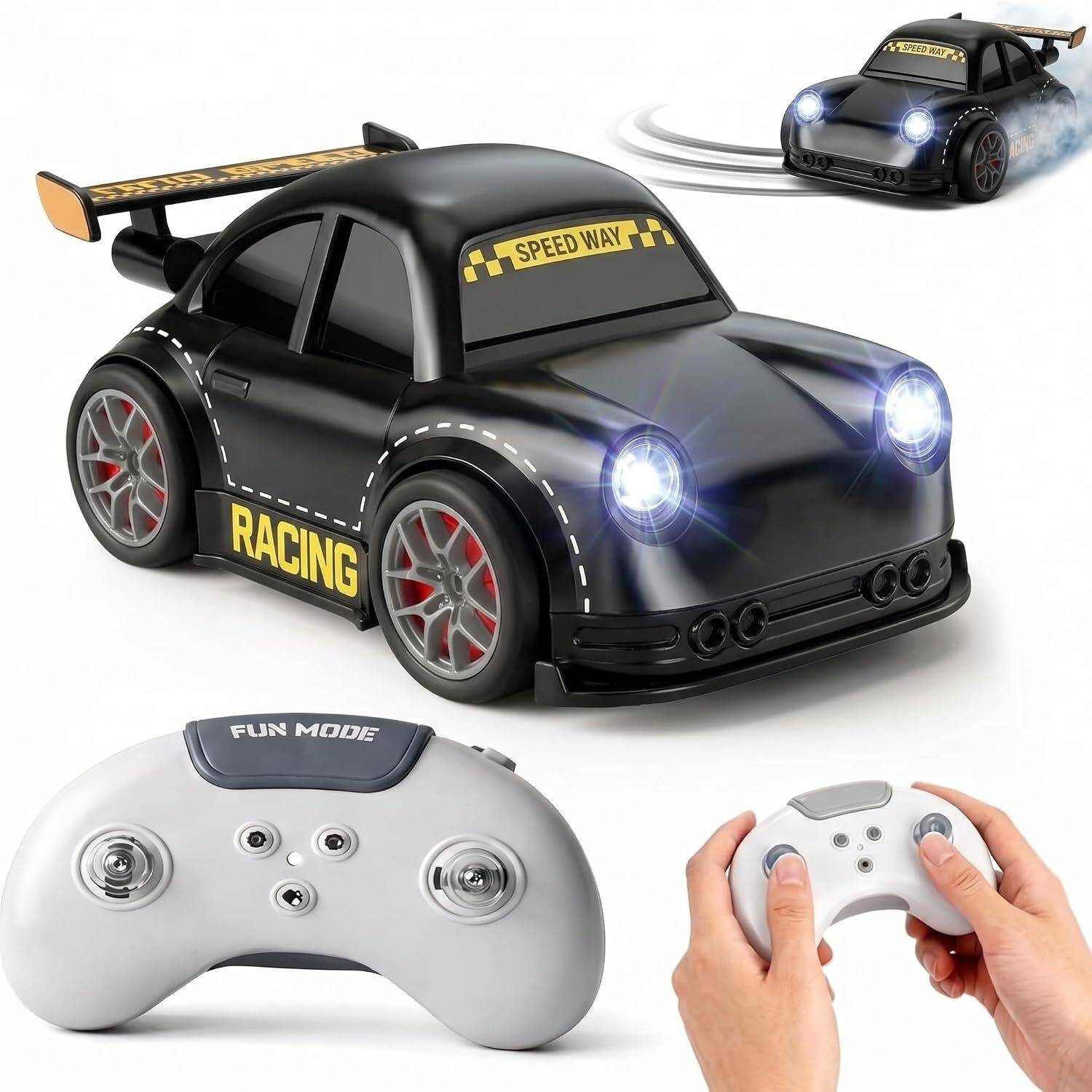 प्न अवन 4WD Drift Car with LED Lights & Music - Image 1