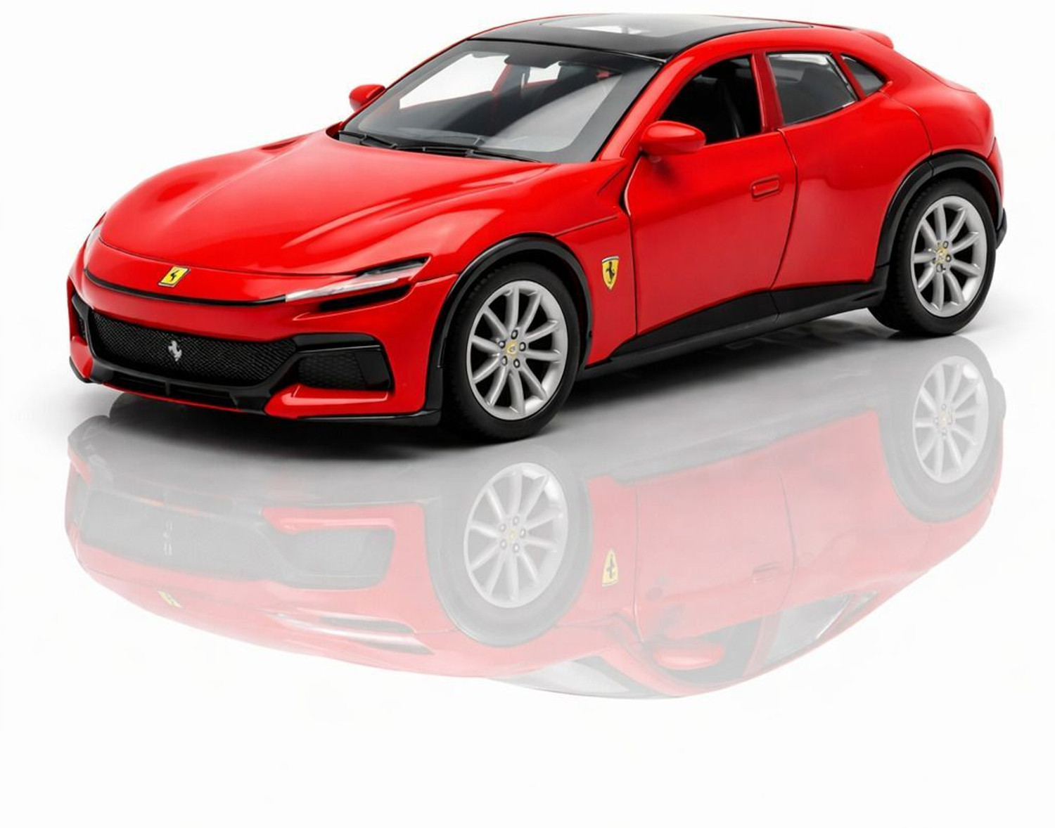 Image of Brightway toys 1:36 Scale Ferrari Toy Car Die-cast Metal Pullback with Light & Sound