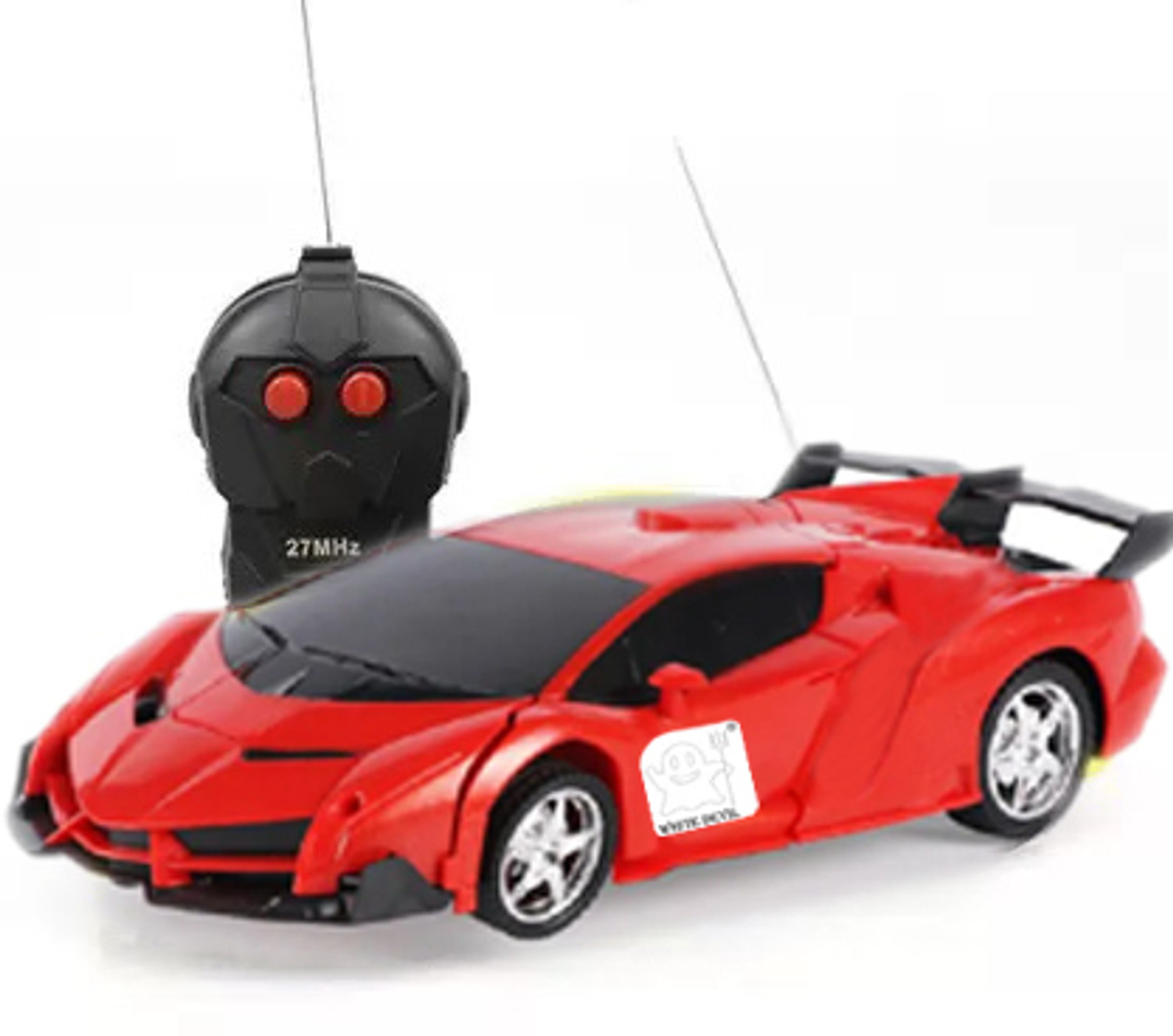 Image of White Devil Remote Control with Lighting 2 function car For Kids