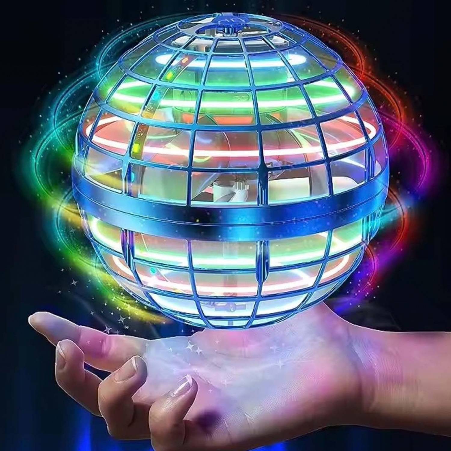 Flying Orb Ball ball Toy with RGB Lights - Image 1