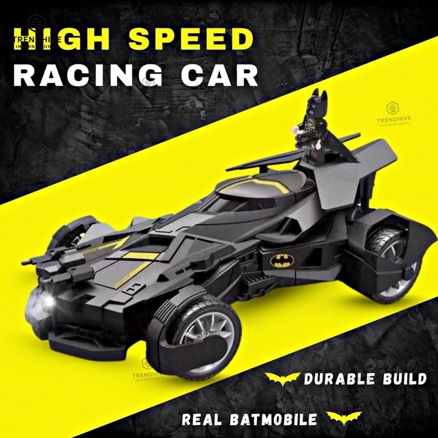 Image of Vincenzo Toys Remote Control Car for Kids With Mist Spray Action Flashing Lights Gift for kids