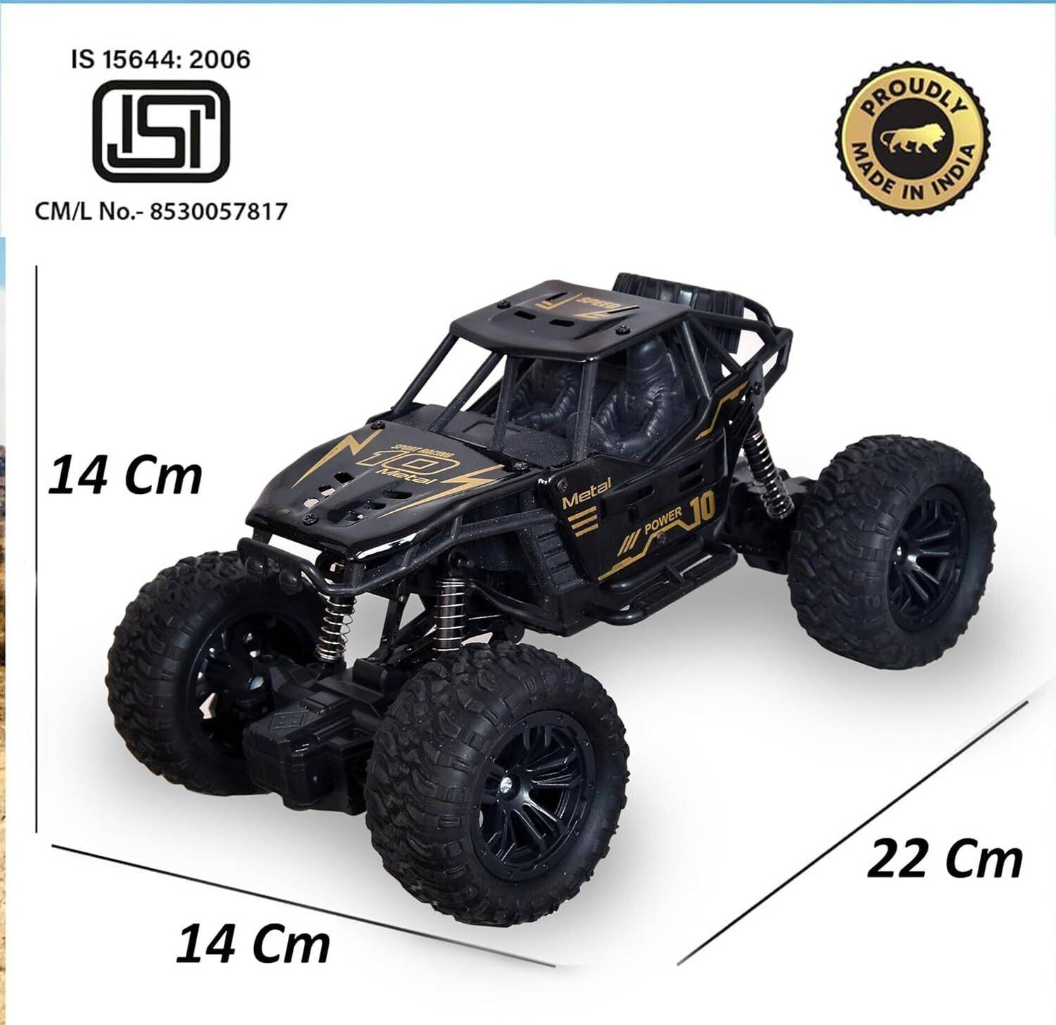 Flytek Monster Truck 4x4 Smoke Effect RC Car - Image 2