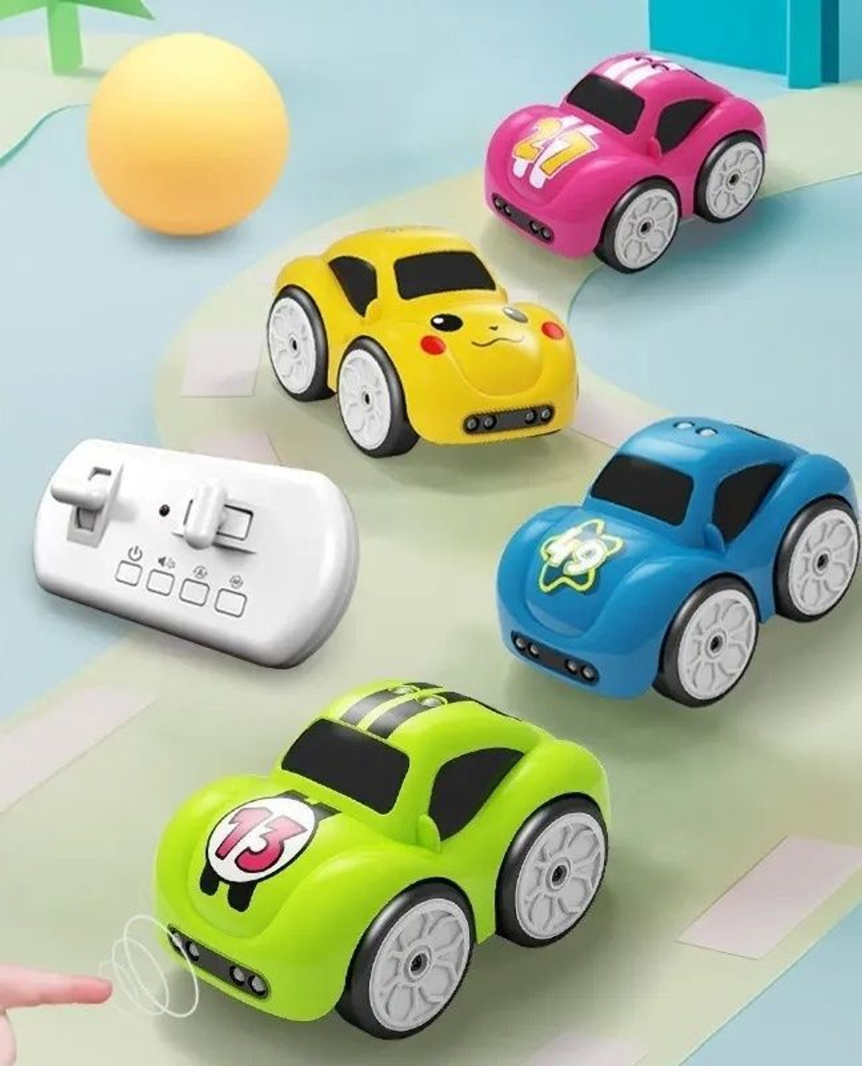Image of Learn With Fun 5 Mode Smart Remote Control Car for Kids | Follow & Avoid Sensor Toy