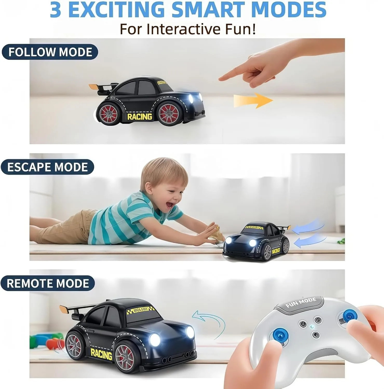 Image of ADKD Mini Multifunctional Drift Remote Control Racing Car Toy(Pack - 1,Random Color)