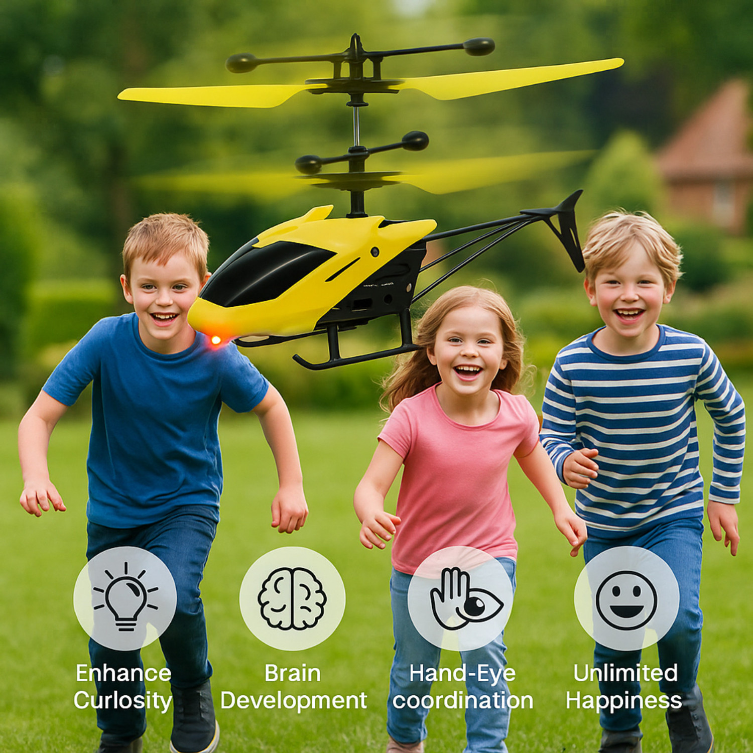 Image of Vezimon 4th Gen Gravity Sensor Helicopter with High Speed Motor and Remote Control
