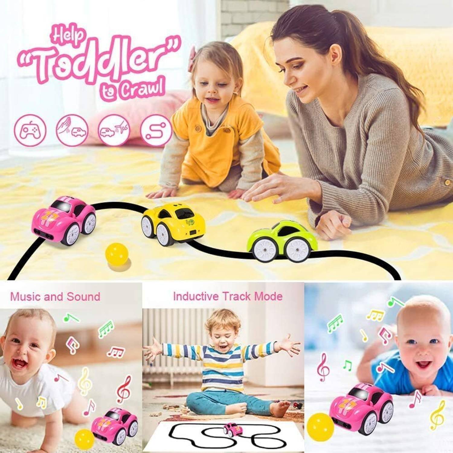 shirly Magic Induction RC Smart Sensor Car - Image 5