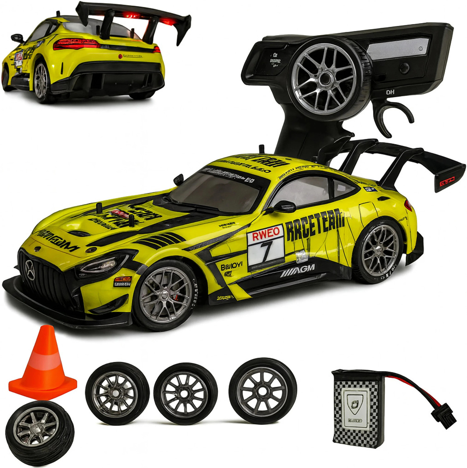 Image of PISCINA RC Drift Car for adults High Speed 4X4 Remote control car for Kids with tyers