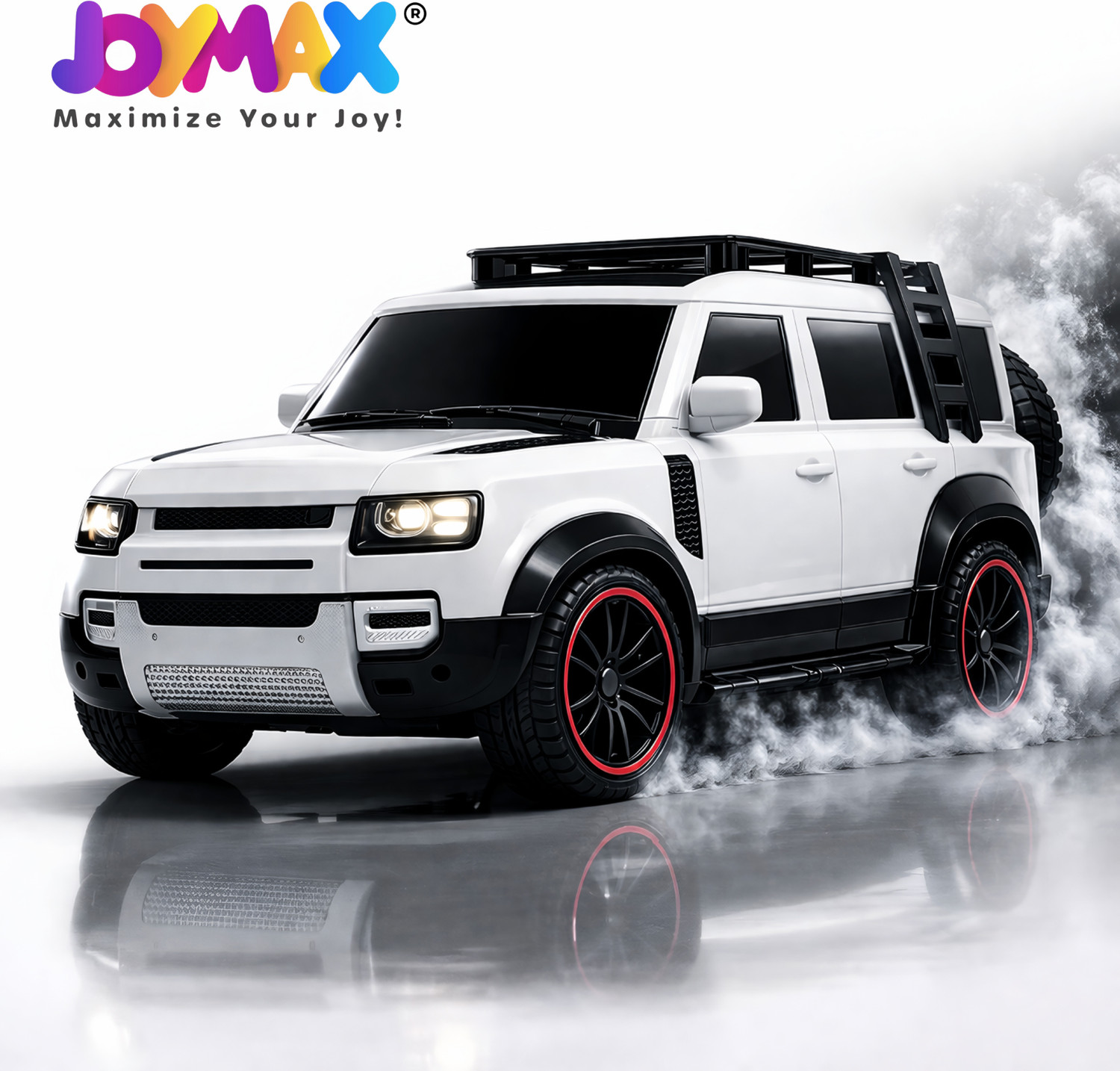 Image of joymax RC Defender Off Road Rechargeable Remote Control Car for Kids |LED Light, Sound
