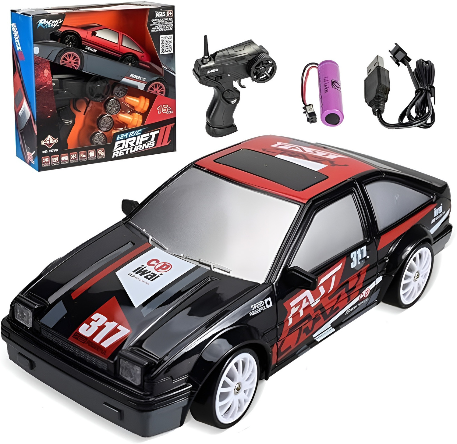 Image of Flytek Rechargeable drift rc car 4x4 rc drift car for kids toys rc cars for adults