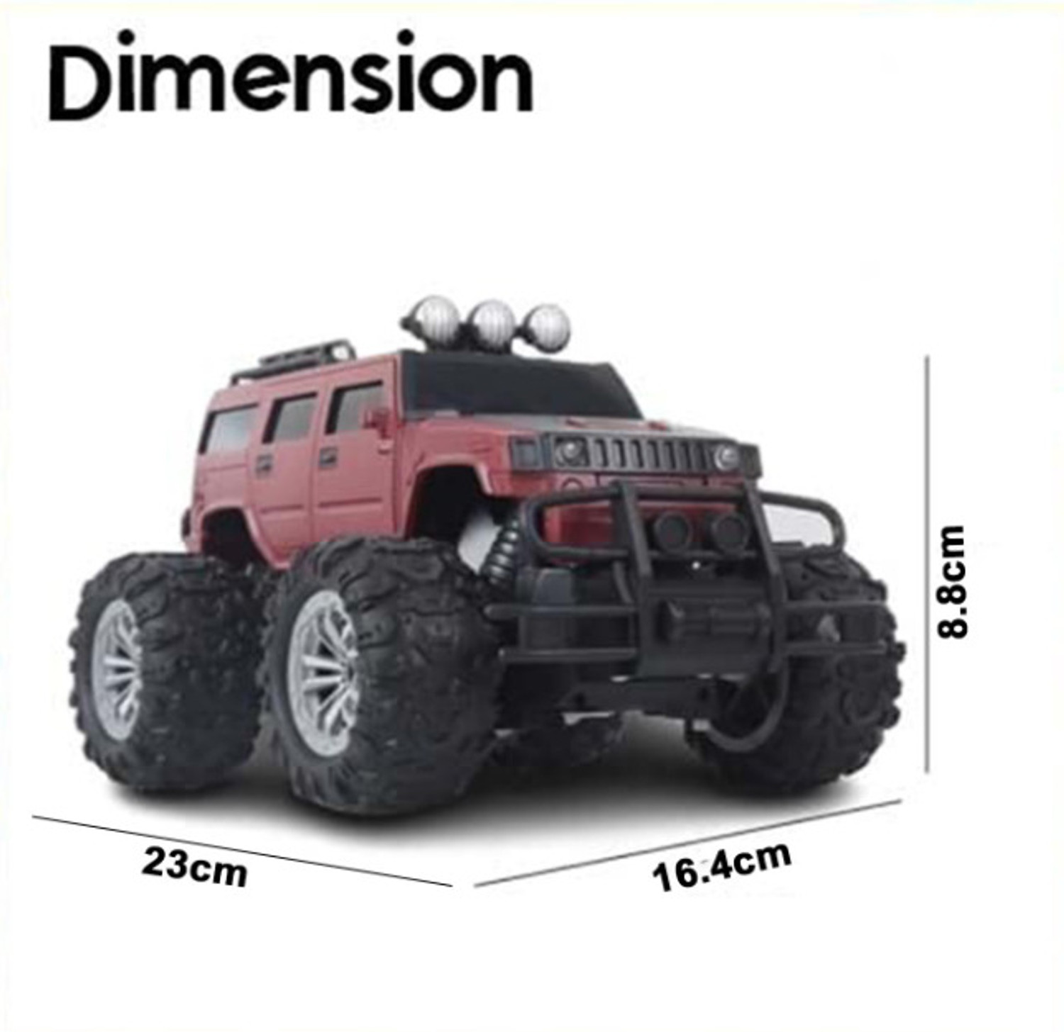 Image of himanshu tex Remote Control Car Headlight Modes Lithium Battery C-Type Charging Black