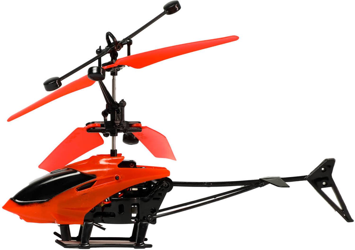 Backroar Hand-Controlled Mini Induction Helicopter | LED Light Rechargeable Flying Toy
