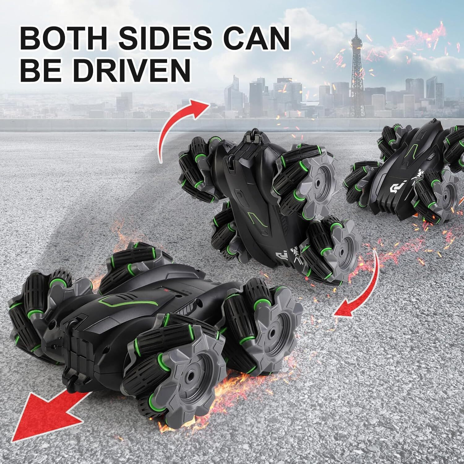 Image of DWH Drift stunt car remote control car for kids| rechargeable rc car for kids
